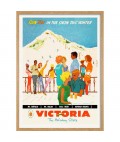 Retro Print | Ski Victoria